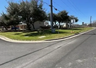 A lot after emergency tree service in Cedar Park, TX